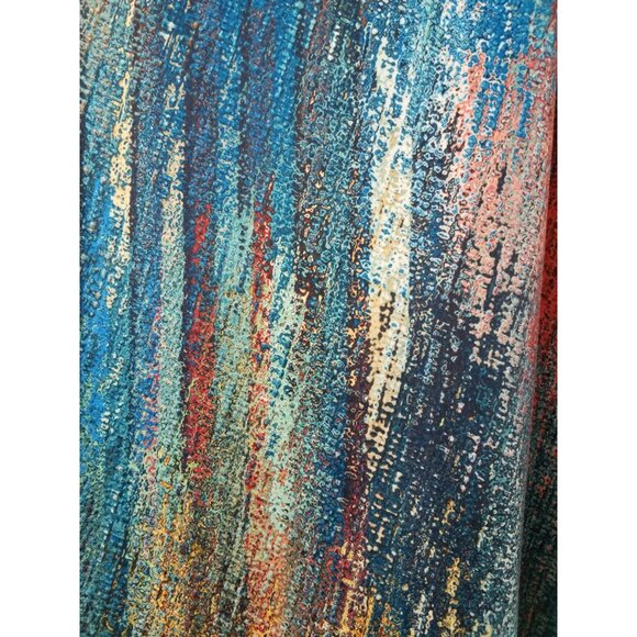 Azalea By Firmiano 4X Multicolor Abstract Print Tunic Top - Picture 5 of 10